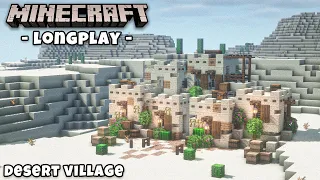 🌵 minecraft relaxing longplay - desert village (no commentary) 1.19