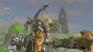 Killing the Great Plateau Lynel FIRST TRY (Botw)