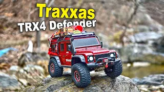 1/10 RC Car Traxxas TRX4 Land Rover Defender Off Road