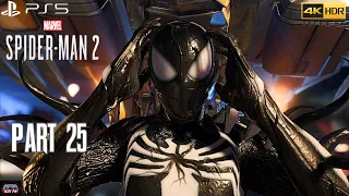 SPIDER-MAN 2 (PS5) [4K 60FPS HDR] NO-DAMAGE (100% SPECTACULAR) PLAYTHROUGH PART 25 (STAY POSITIVE)