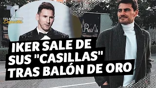 Iker salió de sus "Casillas" tras el Balón de Oro de Lionel Messi | Telemundo Deportes