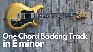 Single Chord Backing Track in E Minor