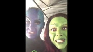 Karen Gillan as Nebula — Funny compilation