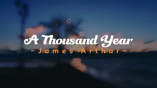 A Thousand Years - James Arthur [Speed Up & Lyrics terjemahan] ｜(Audio Edit)