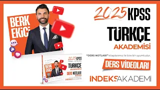 15- KPSS - Türkçe - Paragraf  Anlatım Biçimleri -  Düşünceyi Geliştirme Yolları - Berk EKİCİ