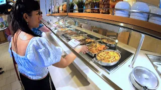 Carnival Cruise Buffet Lunch Food Tour (4K)