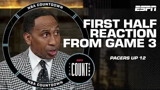 Nembhard looks like Luka Doncic! Stephen A. reacts to 1st half of Pacers vs. Celtics | NBA Countdown