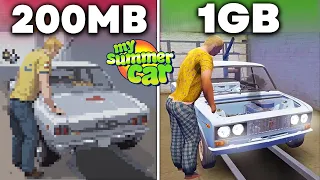 😱СРАВНИЛ КЛОНЫ My Summer Car С РАЗНЫМ ВЕСОМ *на телефоне*