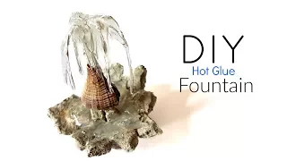 DIY ♥ Hot Glue Fountain