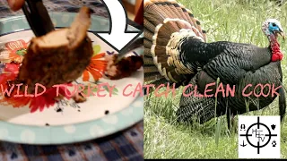 Turkey catch clean cook!!🦃