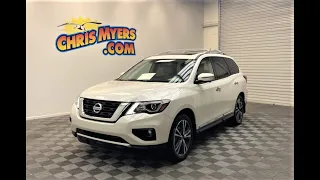 2018 NISSAN PATHFINDER PLATINUM SUV FRONT WHEEL DRIVE FOR SALE!!