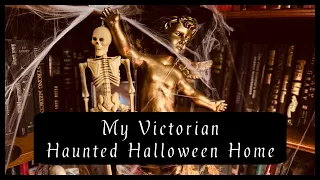 My Haunted Halloween Home #vintage #antique #decor #halloween2023 #hometour #thrifting #victorian