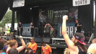 Wage War - Intro + Alive (Warped Tour 2016)