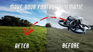 make your DJI Avata footage BETTER and more CINEMATIC