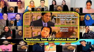 Australia Tour Of Pakistan Roast | Pakistan Funny Roast | Australia In Pakistan |Mix Mashup Reaction