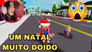 IRRITEI TODO MUNDO NO NATAL EM BROOKHAVEN | Tente Não Rir