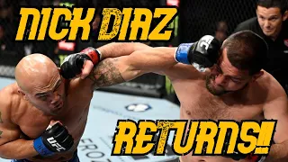 UFC 266: Nick Diaz vs Robbie Lawler Post Fight Reaction