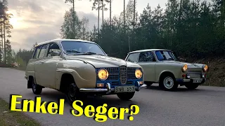 Dragrace - Saab 95 vs Trabant 601s 🏁