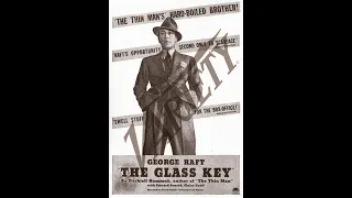The Glass Key 1935 George Raft, Claire Dodd, Edward Arnold