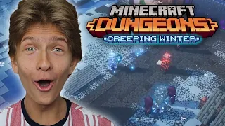 Minecraft Dungeons Creeping Winter DLC - FULL Walkthrough