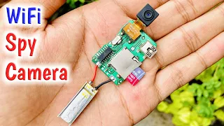 How To Make WiFi SPY Camera at home| 100% Working