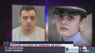 Officers accused of drinking on duty