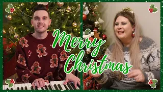 Ed Sheeran & Elton John - Merry Christmas (Cover by Shaun Gibson & Jasmine Gibson)