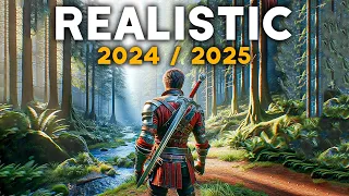 TOP 10 NEW Upcoming MOST AMBITIOUS GRAPHICS Games of 2024 & 2025