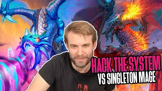 (Hearthstone) Quest Warrior VS Singleton Mage