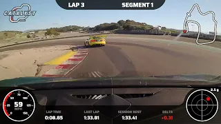 McLaren 765LT Spider Chasing a Viper ACR at Weathertech Laguna Seca