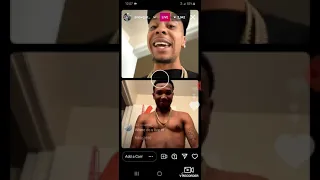 Kapone from Inglewood families🔴 on live with snowgurb after losing friend during ig live.