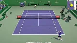 Djokovic vs Thiem  Full Ace Tennis ATP1000 Final Shanghai