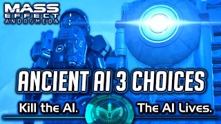 Mass Effect ANDROMEDA: Ancient AI in the Ice - Kill it, Let it Live & Share it (Voeld Side Quest)