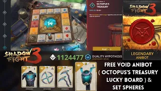 Shadow Fight 3 Free Void Anibot Set - Octopus's Treasury Lucky Board