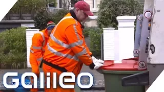 Der harte Job der Müllmänner | Galileo | ProSieben