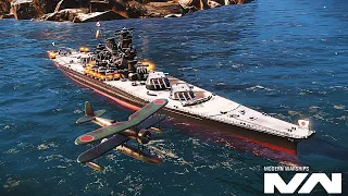 IJN Yamato - 4 Enemy Ship?? All Down. Close Range Is Very Dangerous - Modern Warships