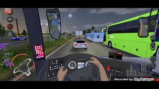 Гоняю на автобусе Setra s517 HD!Москва-Питер!