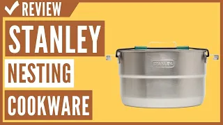 Stanley Base Camp Cook Set for 4  21 Pcs Nesting Cookware Review