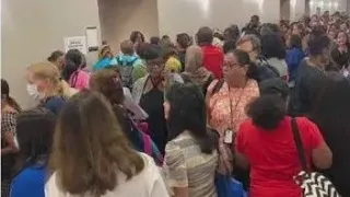 Concerns about overcrowded training event for HISD teachers