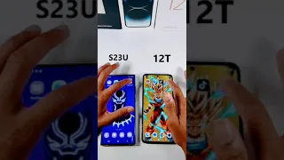 s23 ultra vs Xiaomi 12T speed test