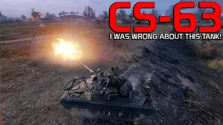 I was WRONG about this tank! CS-63 | World of Tanks