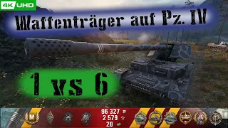 World of Tanks Waffenträger auf Pz. IV Replay - 9 Kills 7.9K DMG(Patch 1.6.0)