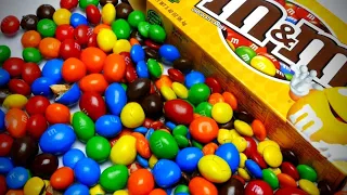 ASMR. Satisfying video. Candy unpacking l So many Lot's of Candies: Skittles, MM dance, chocolate