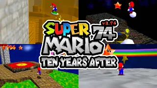 Super Mario 74 - Ten Years After (Super Deluxe)「Remaining Stars」 [Savestateless]