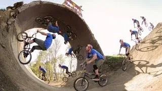 Full BMX Dirt Loop w/ Mike "Hucker" Clark - Red Bull Trail Loop