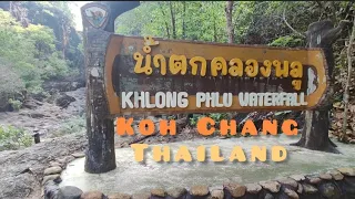 Khlong Phlu Wasserfall Koh Chang Thailand