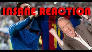 Ray Hudsons insane reaction to all goals in El Clásico 2017