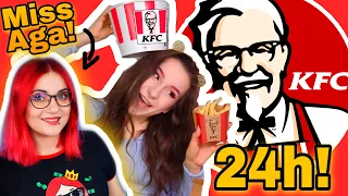 JEM TYLKO JEDZENIE Z KFC PRZEZ 24H!