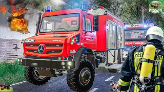 LS19 ACKERLÄNDLE #21: Es brennt: EINSATZ für die FEUERWEHR! | FARMING SIMULATOR 19