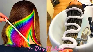 Top Hair Cutting & Hair Color Transformation _ Amazing Professional Hairstyles Compilation 2021